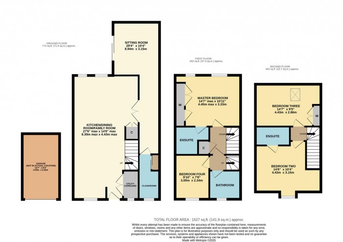 Floorplan for Bolts Croft, Chippenham