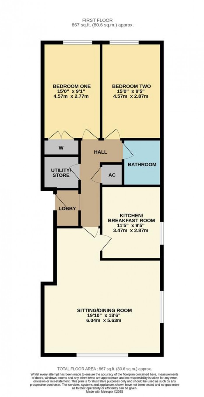 Floorplan for Lodge Road, Chippenham