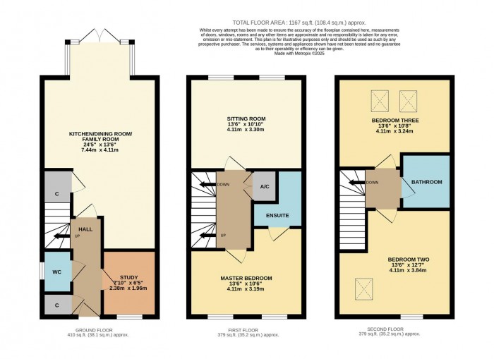 Floorplan for Elms Road, Chippenham