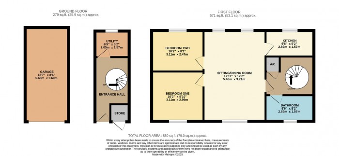 Floorplan for Thomas Mead, Pewsham, Chippenham