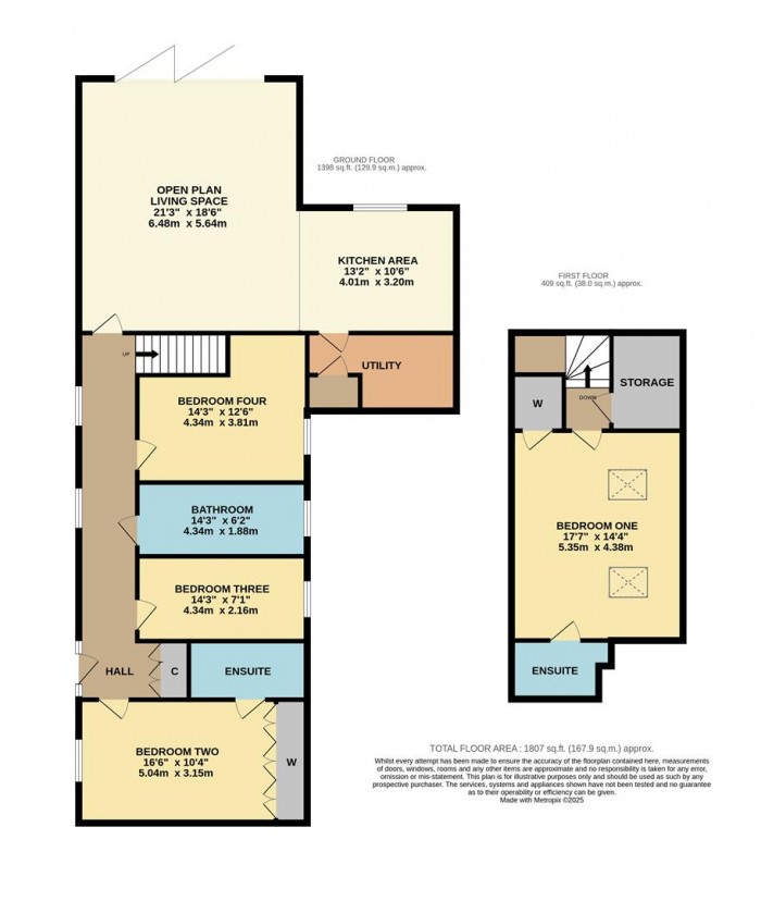 Floorplan for Patterdown Farm, Patterdown, Chippenham