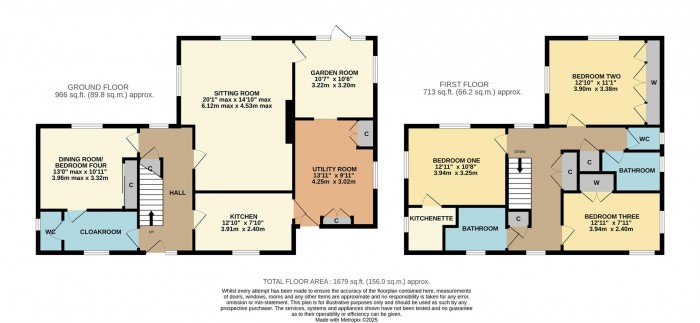 Floorplan for Lowden Hill, Chippenham