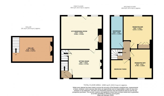Floorplan for London Road, Calne