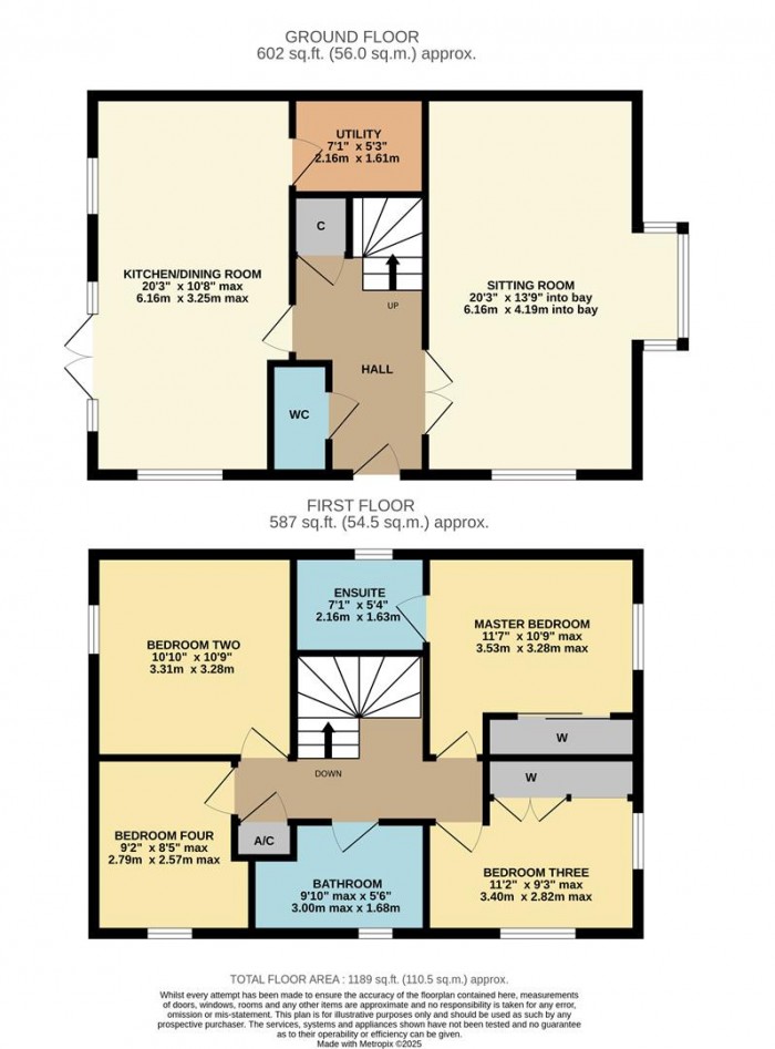 Floorplan for Haystack Avenue, Chippenham