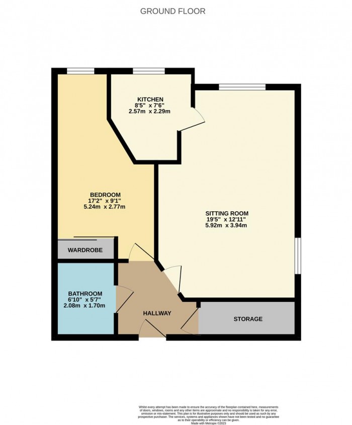 Floorplan for Castle Lodge, Gladstone Road, Chippenham