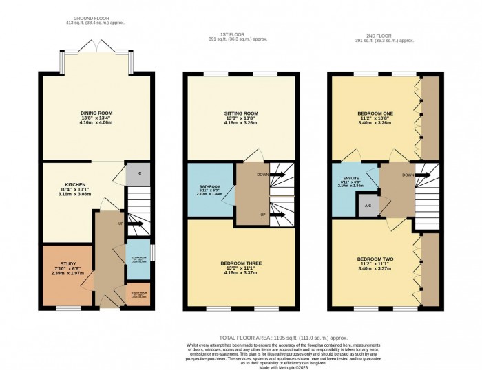 Floorplan for Gainey Gardens, Chippenham