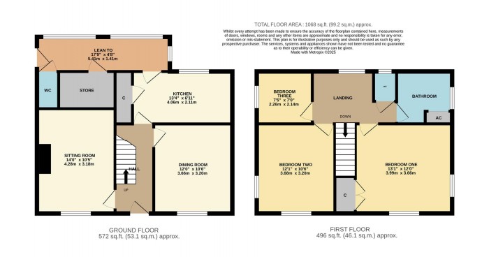 Floorplan for Nettleton Shrub, Nettleton