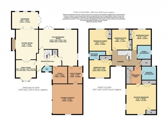Floorplan for Portal Close, Chippenham
