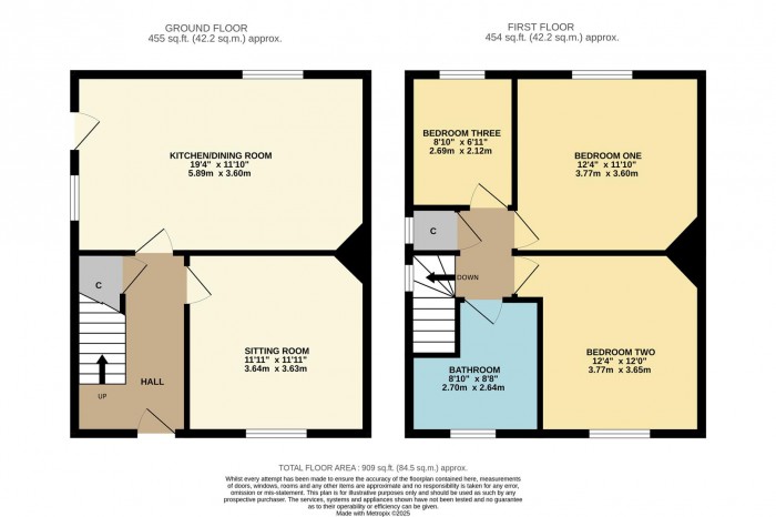 Floorplan for Greenway Lane, Chippenham