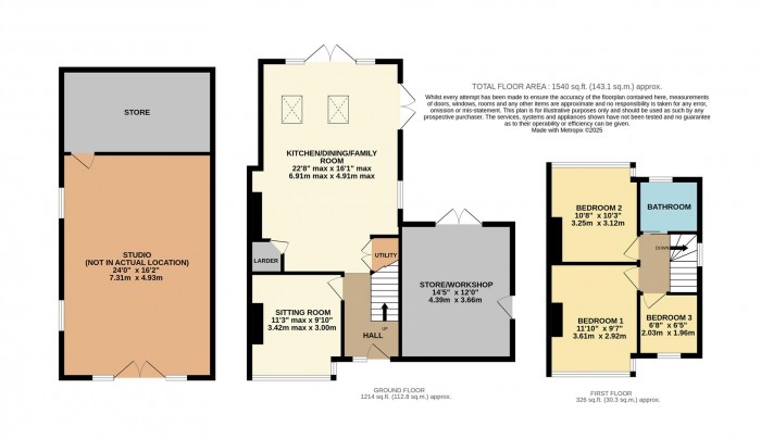 Floorplan for Greenway Lane, Chippenham
