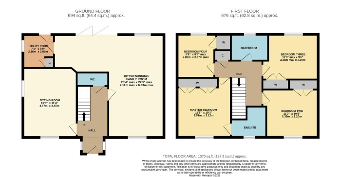 Floorplan for Chandlers Mews, Chippenham