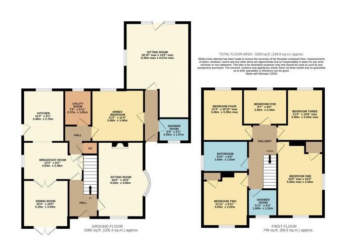 Floorplan for Greenway Lane, Chippenham