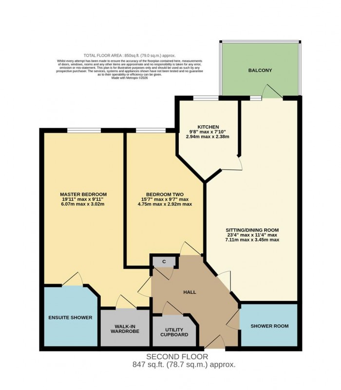 Floorplan for Westmead Lane, Chippenham