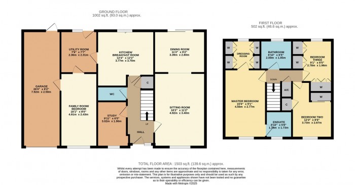 Floorplan for Thomas Mead, Pewsham, Chippenham