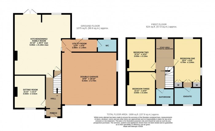 Floorplan for Wood Lane, Chippenham