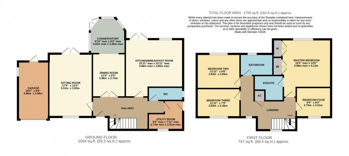 Floorplan for Rowden Road, Chippenham
