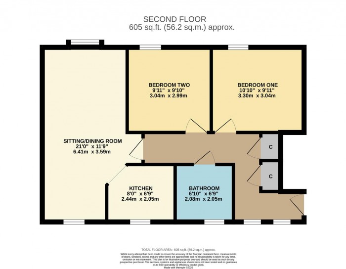 Floorplan for Zander Road, Calne