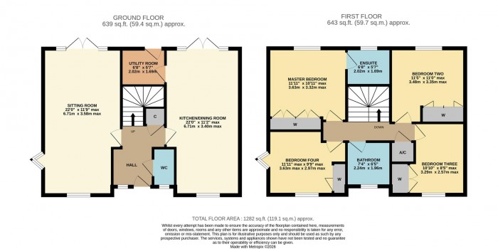 Floorplan for London Road, Chippenham