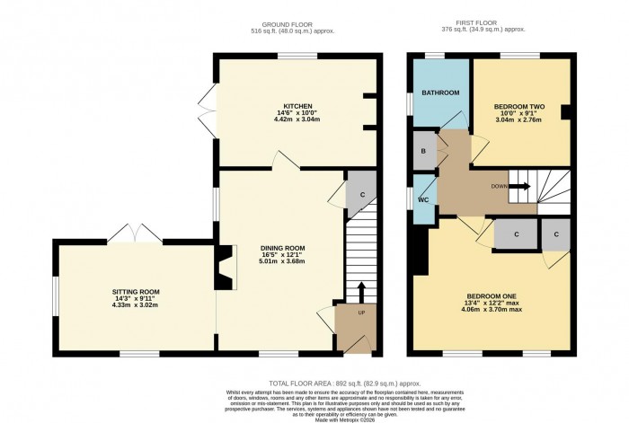 Floorplan for Malmesbury Road, Chippenham