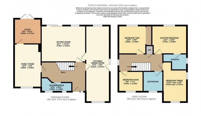 Floorplan for Anglesey Mead, Chippenham