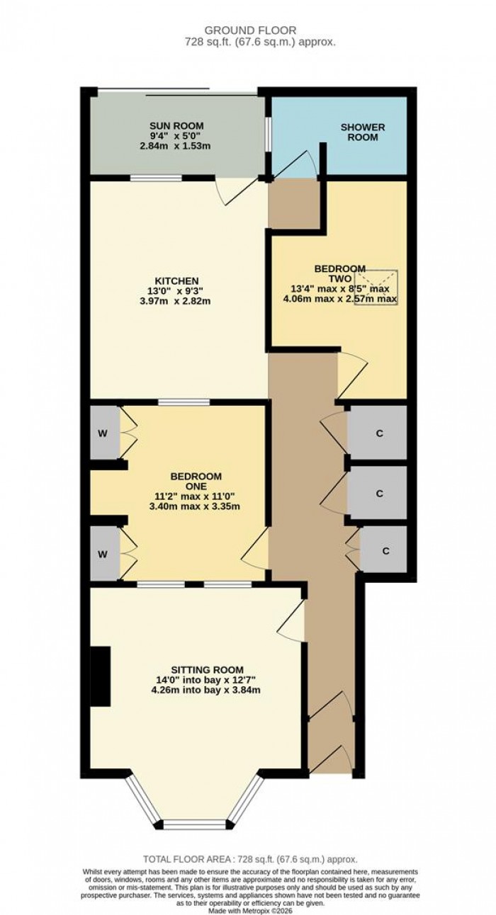 Floorplan for Sheldon Road, Chippenham