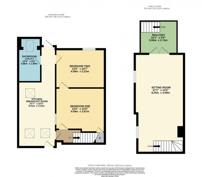 Floorplan for The Causeway, Chippenham