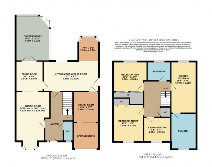 Floorplan for Anglesey Mead, Chippenham