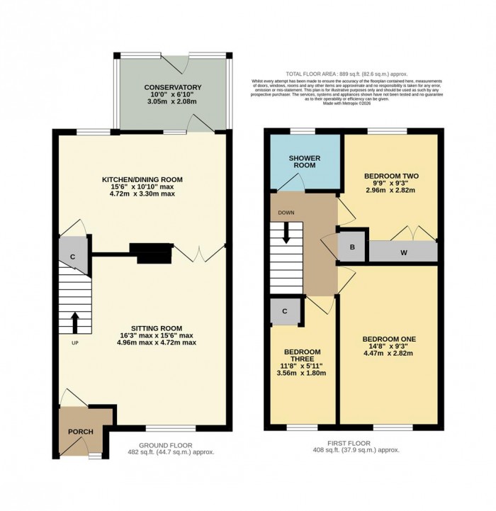 Floorplan for Stonelea Close, Chippenham