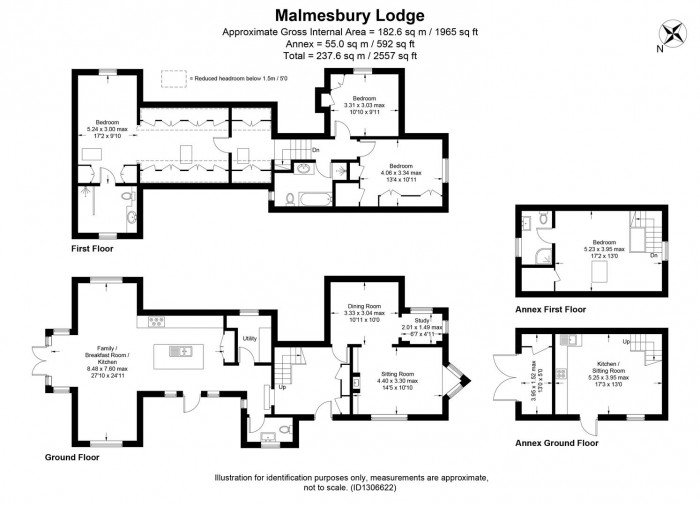 Floorplan for The Street, Grittleton, Chippenham