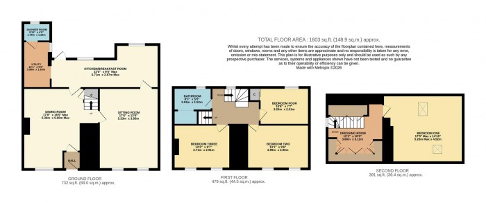 Floorplan for High Street, Yatton Keynell, Chippenham