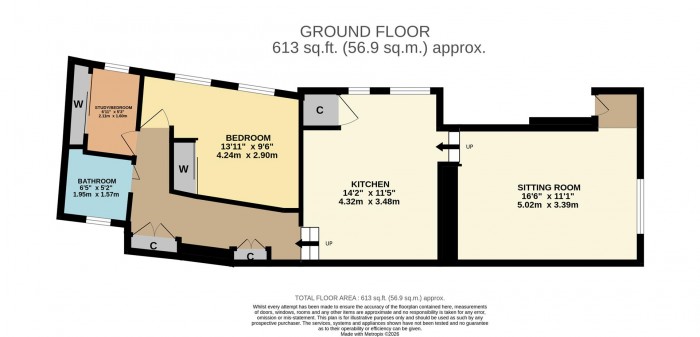 Floorplan for St. Mary Street, Chippenham